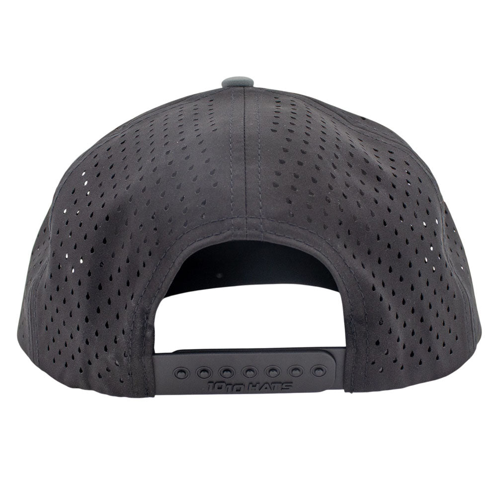 St Croix 10/10 5 Panel Rope Hat- Grey/Black Hat product image 5