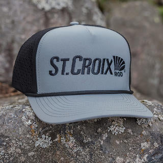 St Croix 10/10 5 Panel Rope Hat- Grey/Black Hat product image 1