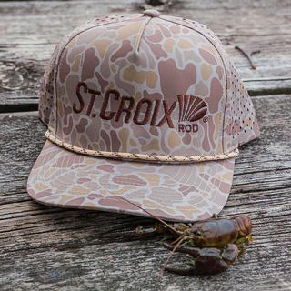 St. Croix 1010 Wild Desert 5 Panel Rope Snapback product image 1
