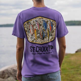 St Croix Camo Lures Comfort Colors Tee product image 1