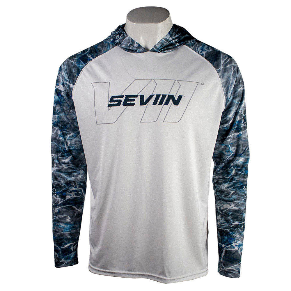 SEVIIN Biloxi Performance Colorblocked Hooded Long Sleeve product image 1