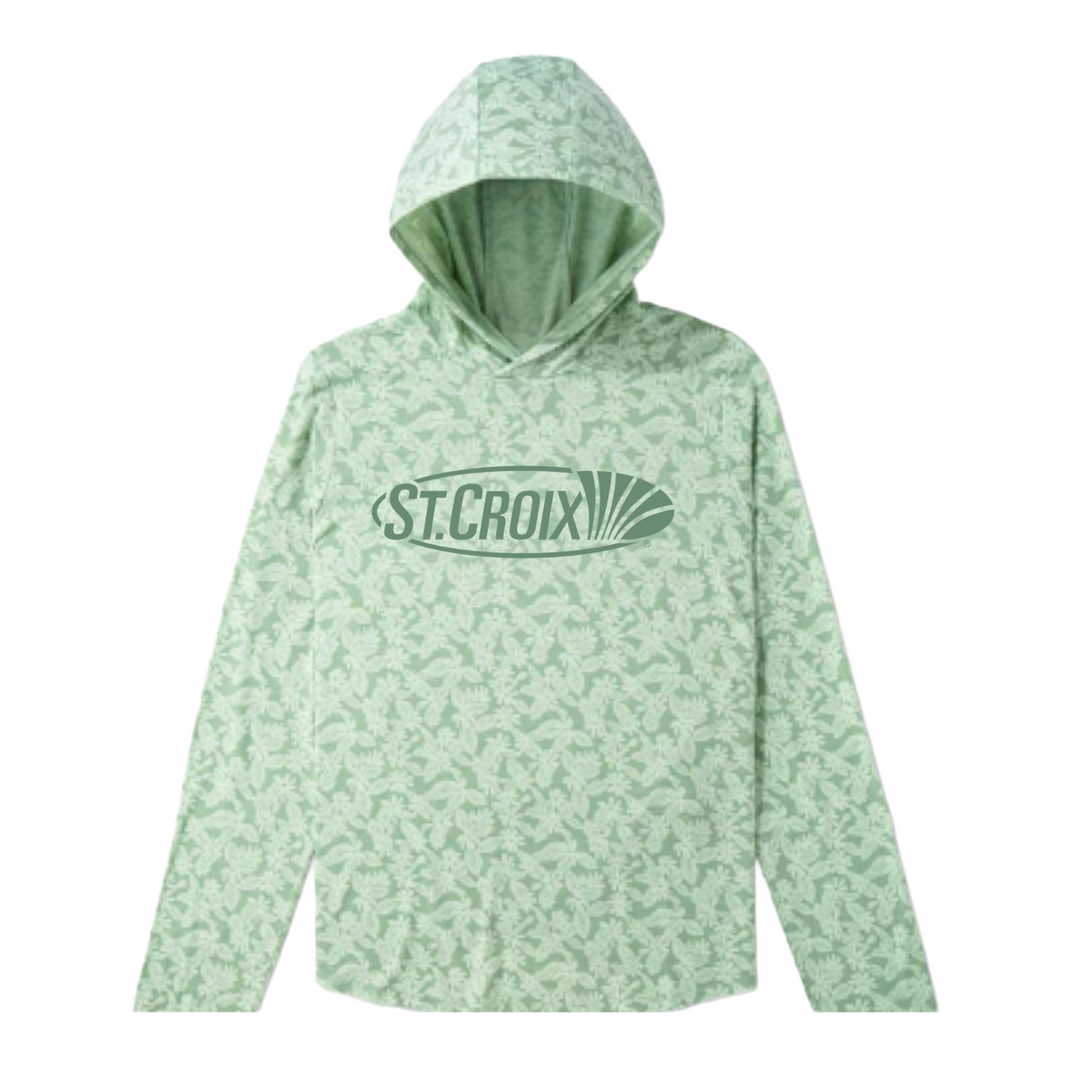 St Croix Aftco Pink Women's Ocean Bound Hooded Performance Shirt product image 2