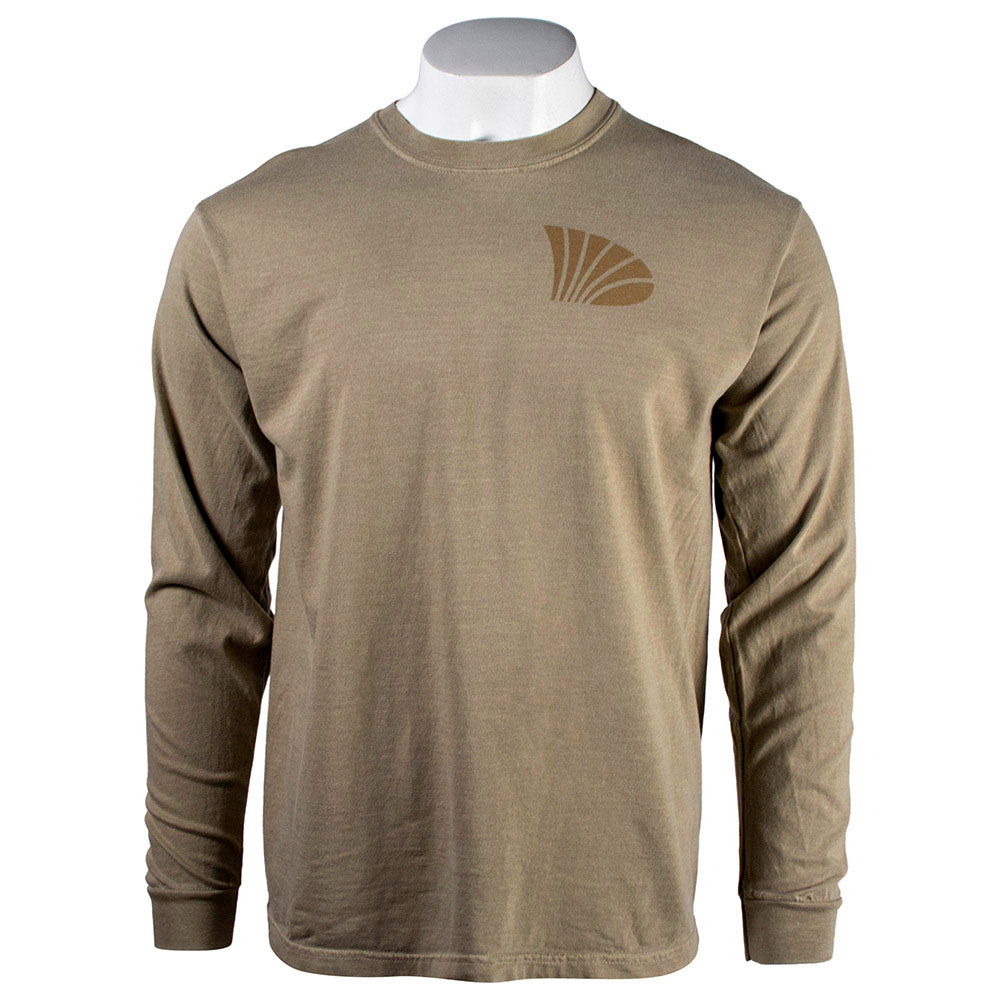 St Croix Khaki Comfort Colors Long Sleeve product image 3