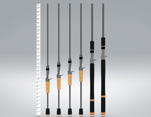 St. Croix Bass X Casting Rods 7'4 Heavy