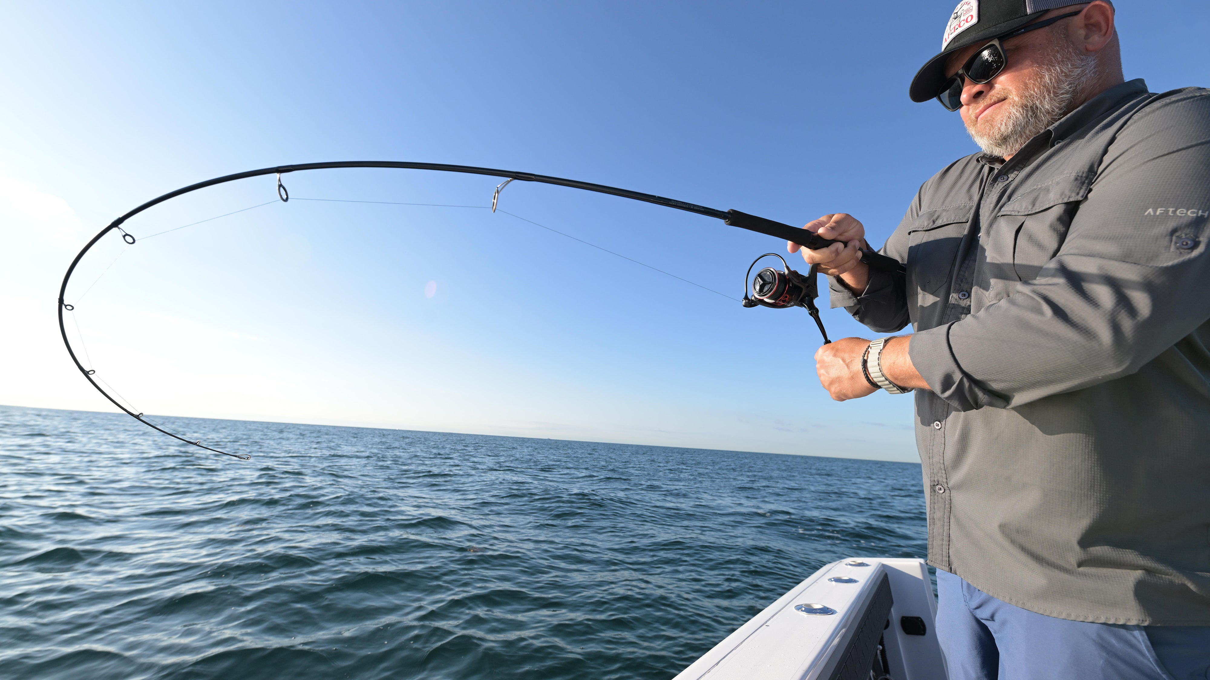 st croix jigging rod St. Eyecon Spinning balanced with St Rogue V Jig St.