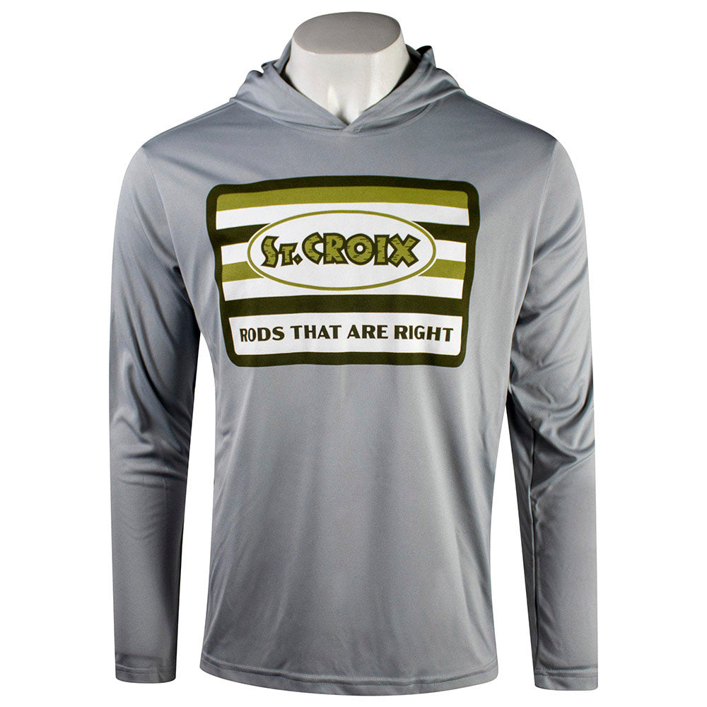 FLY Silver Performance Hooded Long Sleeve product image 1
