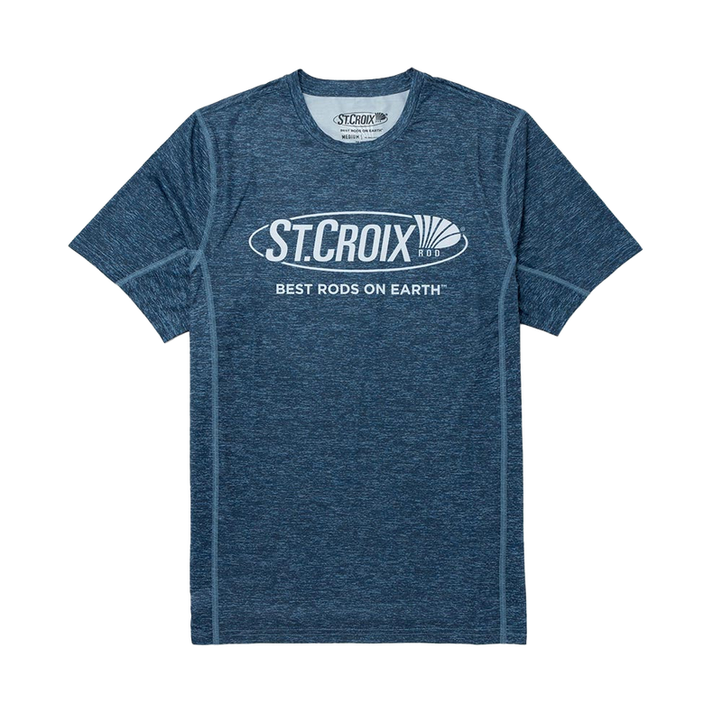 St. Croix Skyline Hooded Long Sleeve Shirt - 2X-Large - TackleDirect