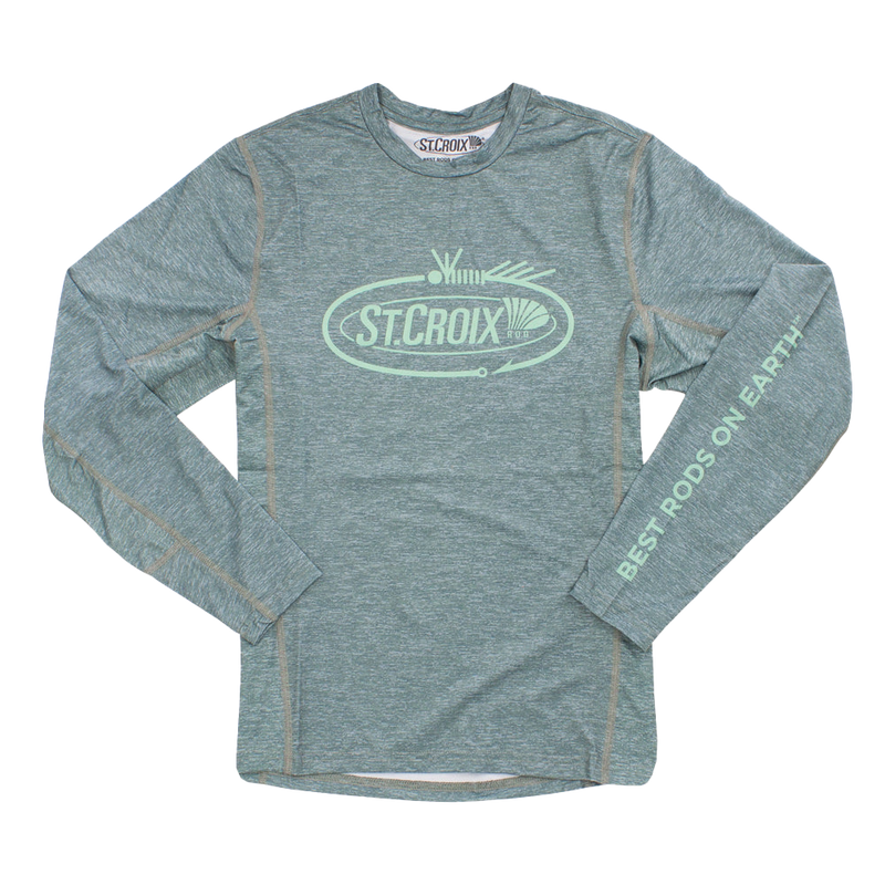 St. Croix Rods Fishing Logo Men's T-shirt Size S-5XL