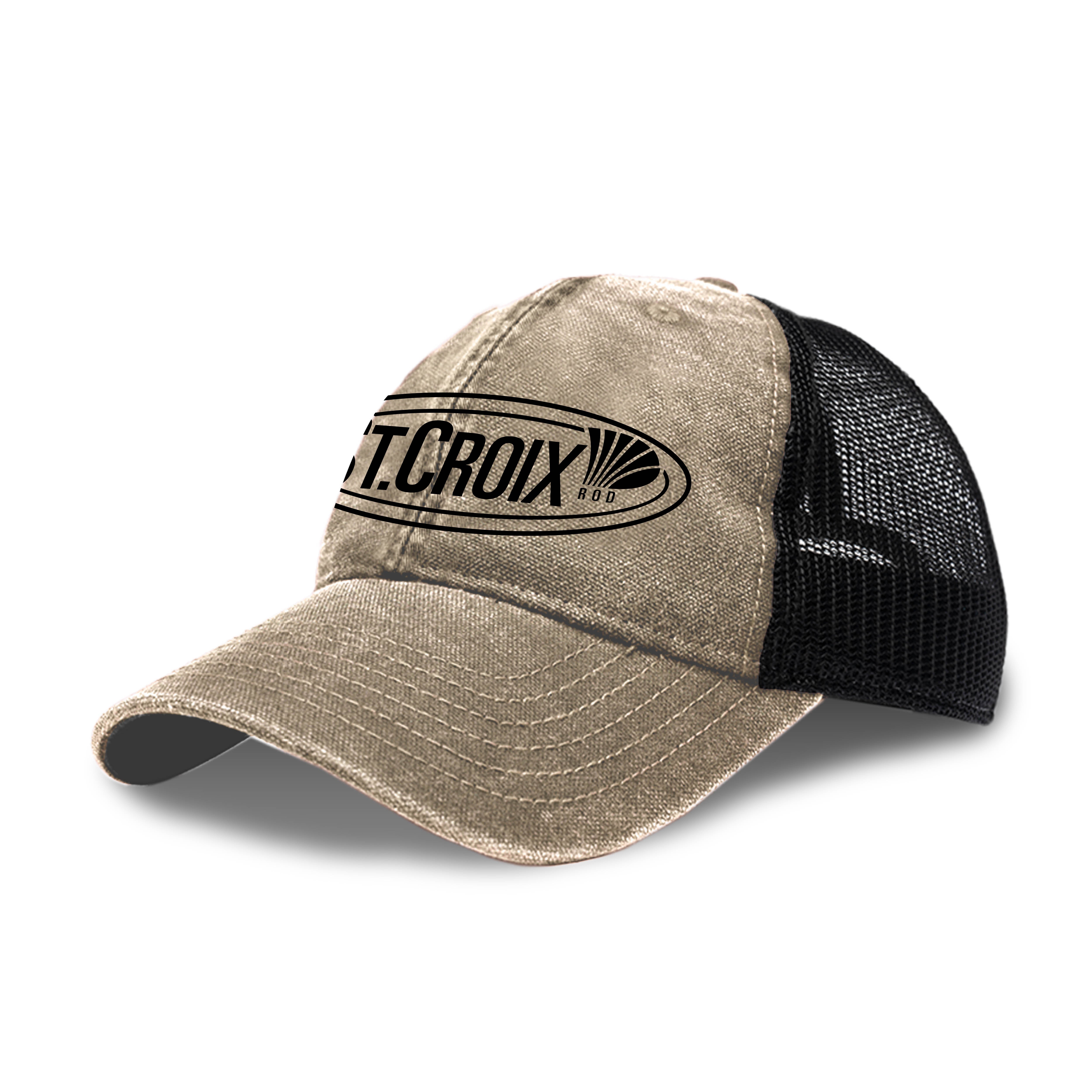 St Croix Vintage Tan Cap – Croix Rod