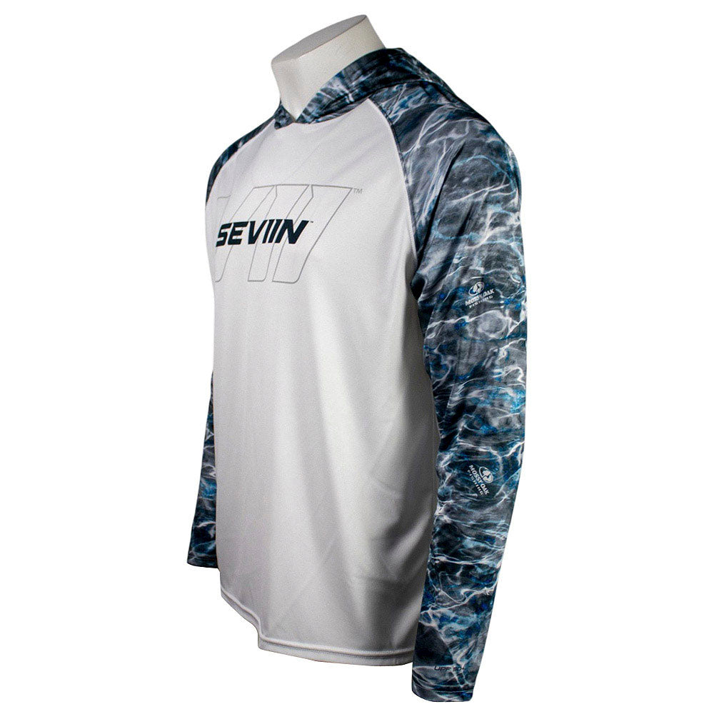 SEVIIN Biloxi Performance Colorblocked Hooded Long Sleeve product image 2
