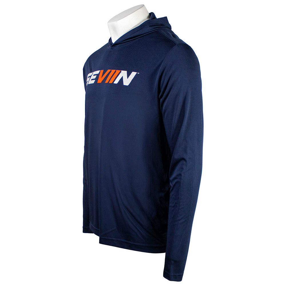 SEVIIN Navy Performance Hooded Long Sleeve product image 2
