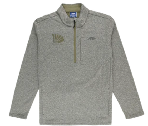 St. Croix AFTCO 1/4 Zip Fleece Sweatshirt