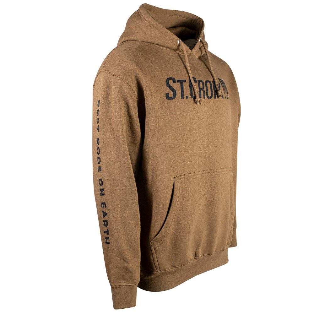 St Croix Brown Logo Hood product image 4
