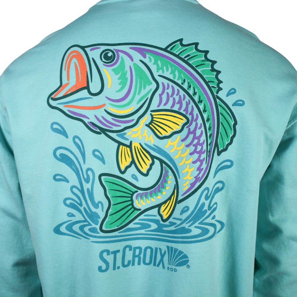 St Croix Chalky Mint Comfort Colors Crewneck Sweatshirt product image 5
