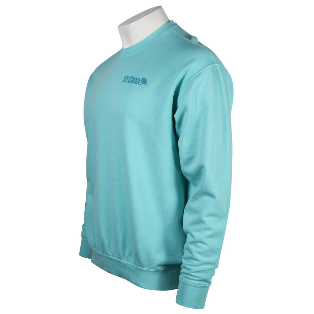 St Croix Chalky Mint Comfort Colors Crewneck Sweatshirt product image 4
