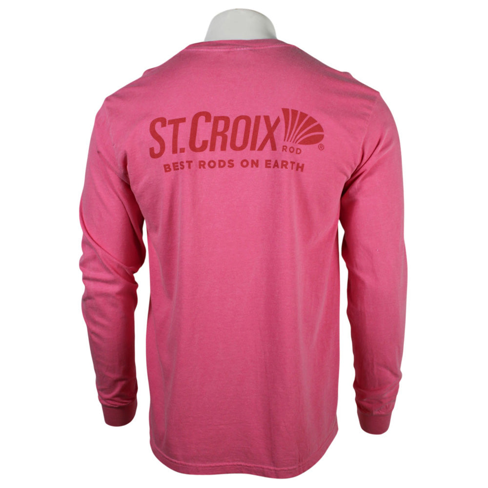 St Croix Crunchberry Comfort Colors Pocket Long Sleeve product image 3
