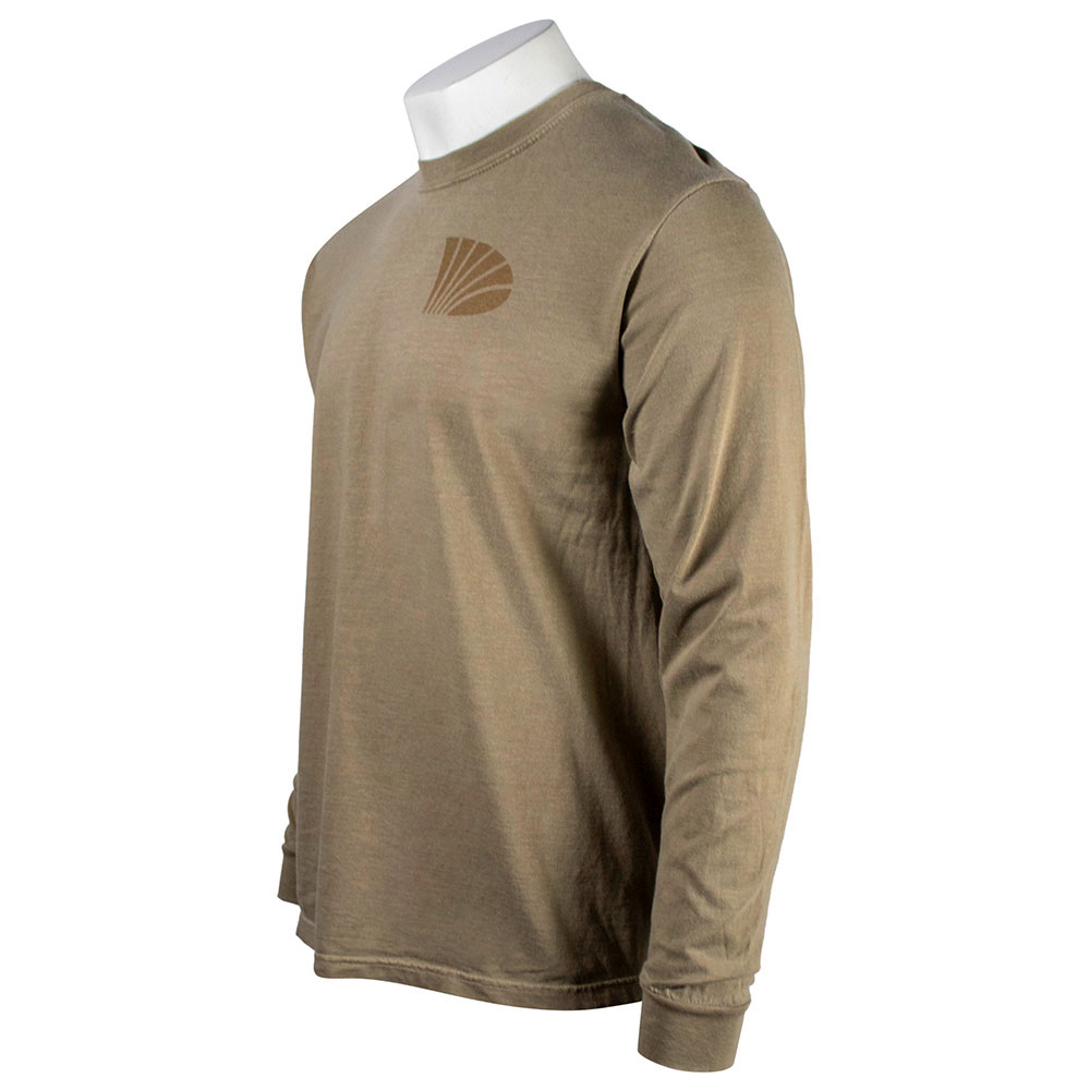 St Croix Khaki Comfort Colors Long Sleeve product image 4
