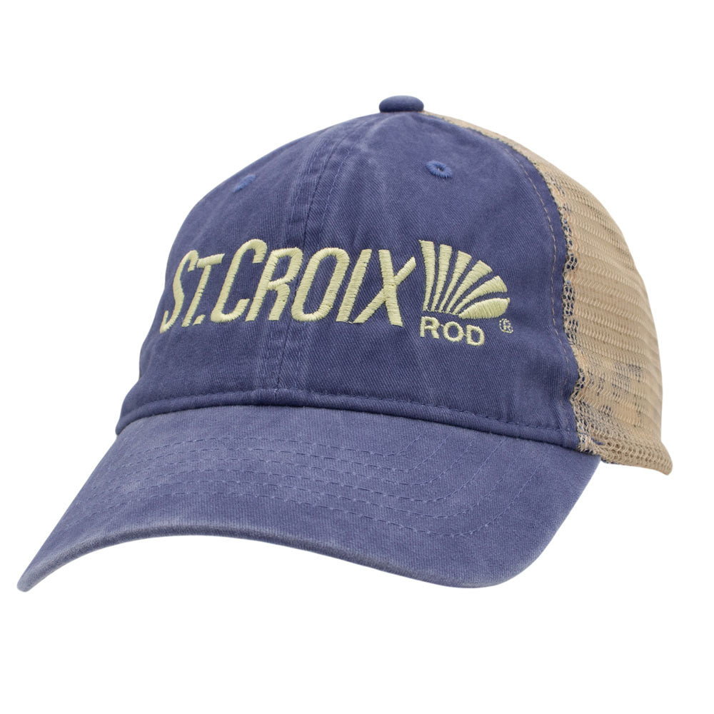 St Croix Violet/Floral Women's Washed Mesh Cap product image 1
