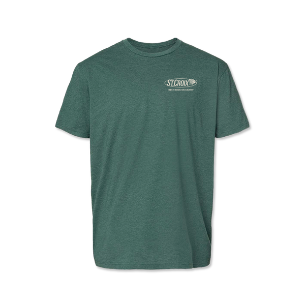 Heather Green Walleye Tee