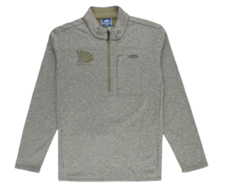 St. Croix AFTCO 1/4 Zip Fleece Sweatshirt