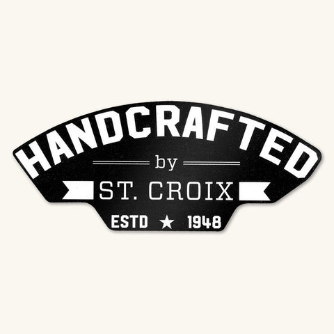 St. Croix 15 Classic White Decal - St. Croix Rod